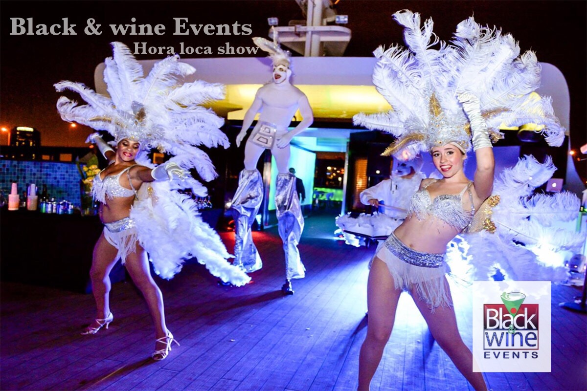 HORA LOCA SHOW Hora Loca Black & Wine Events Hora Loca Miami