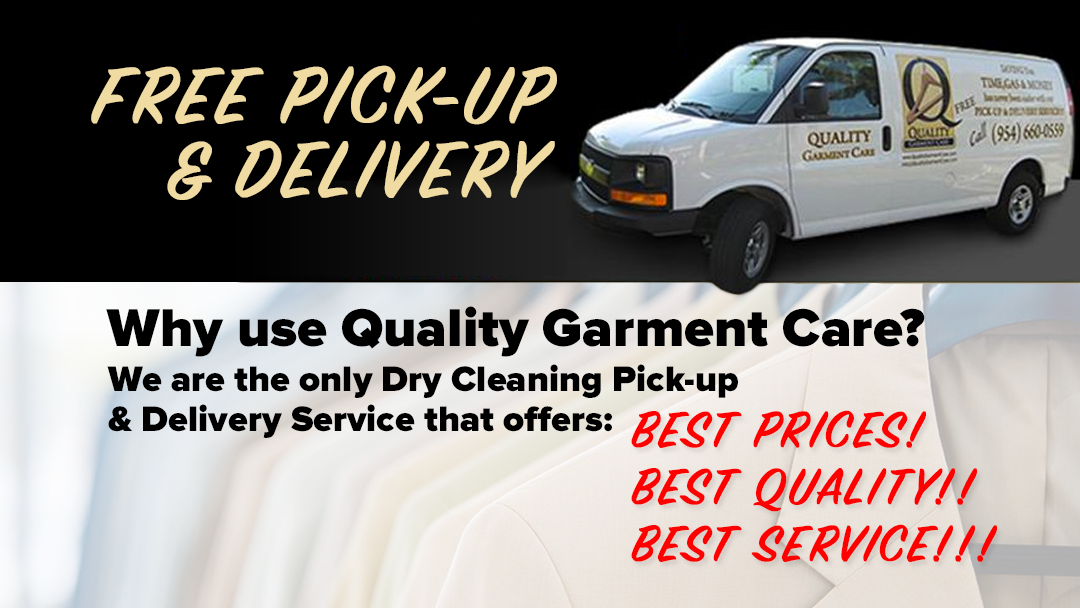 Quality Garment Care » Laundry in Weston FL