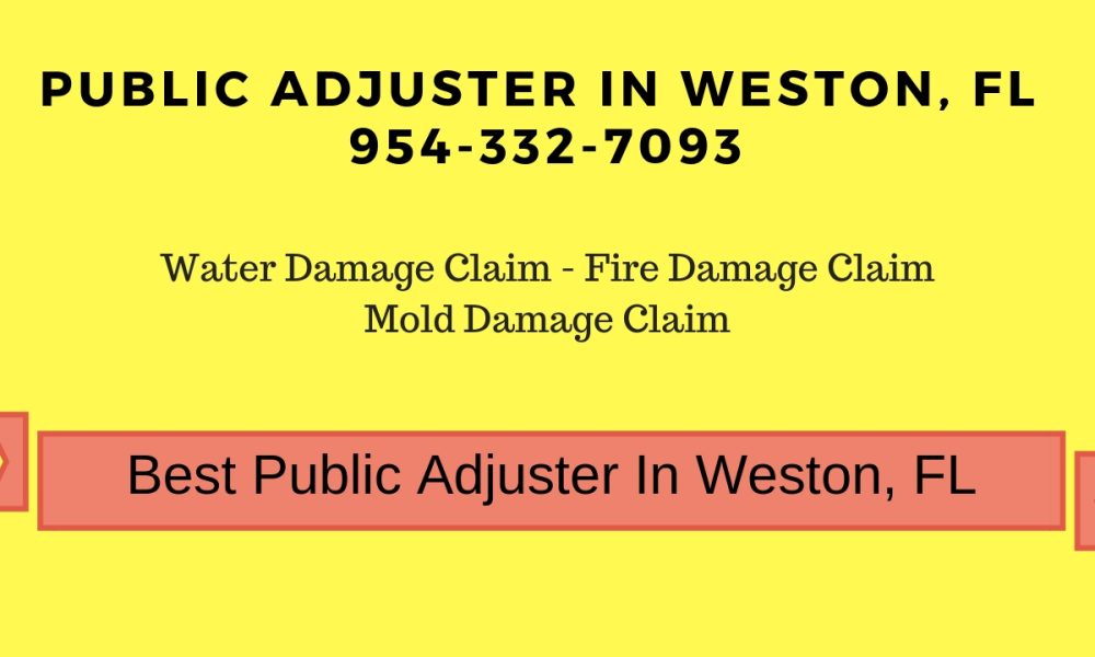 Adjusters Network | Public Adjuster In Weston, Fl