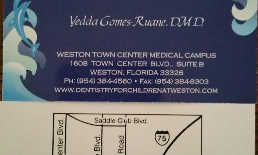 Dentistry for Children at Weston: Yedda Gomes-Ruane, DMD