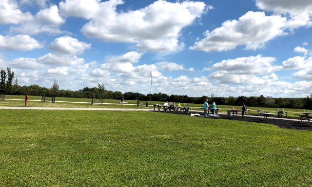 The Markham Park airfield